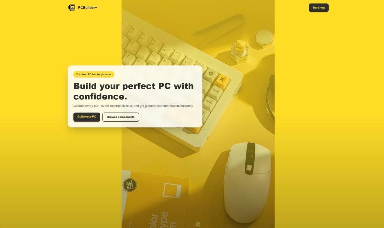 PcBuilder+ screenshot 1
